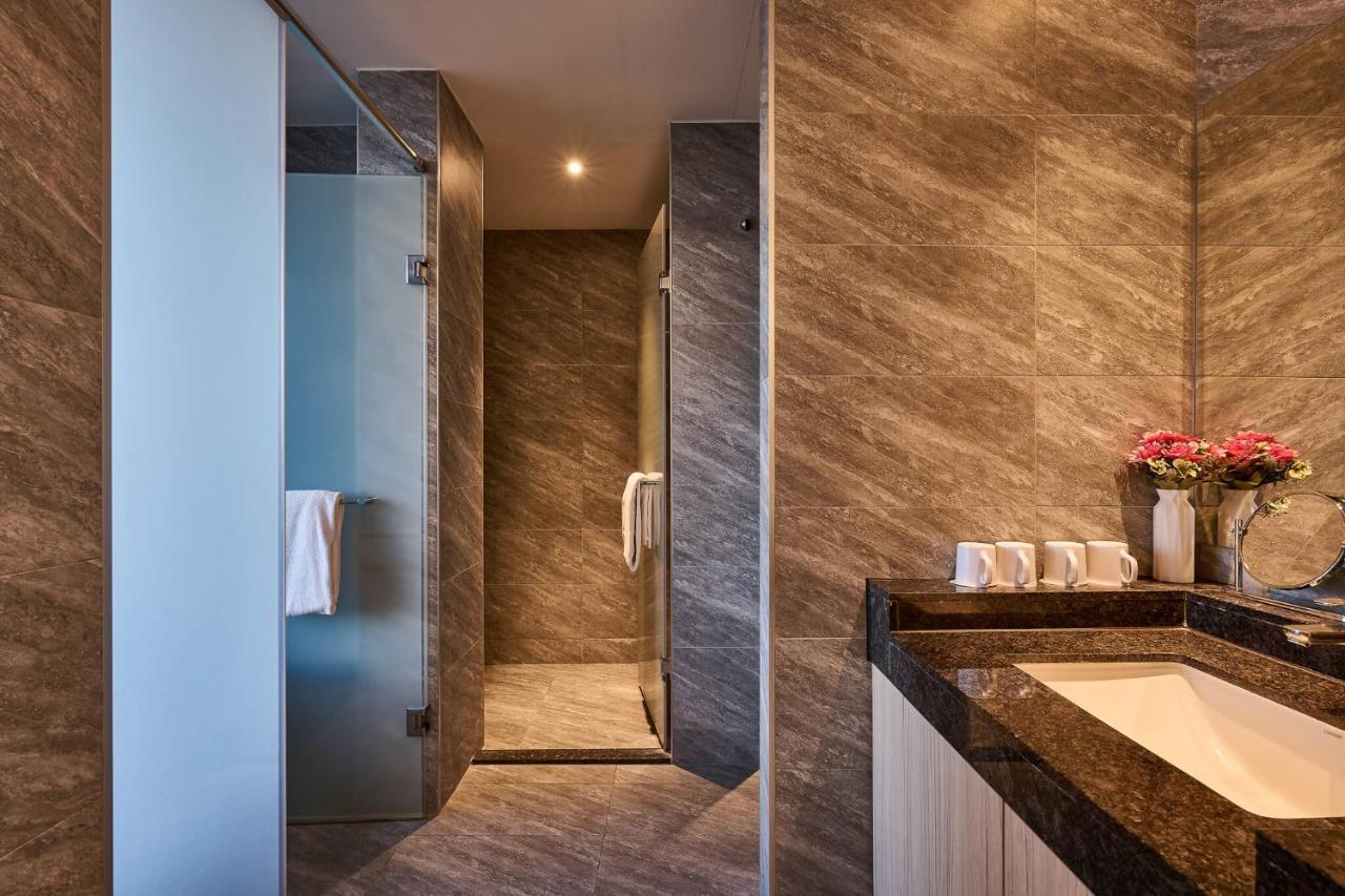 Cuncyue Hot Spring Resort Luodong Bagian luar foto Bathroom