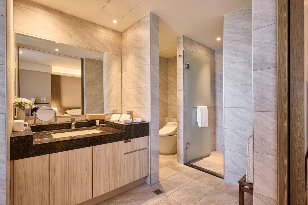 Cuncyue Hot Spring Resort Luodong Bagian luar foto Bathroom